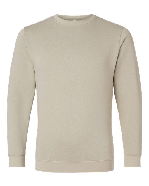 LAT Unisex Elevated Fleece Crewneck Sweatshirt - Hazel Front
