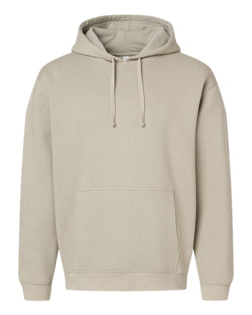 LAT Unisex Elevated Fleece Hoodie Sweatshirt - Hazel Front