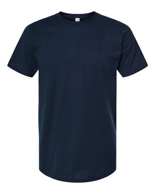 M&O Unisex ACE Cotton T-Shirt - Deep Navy Front