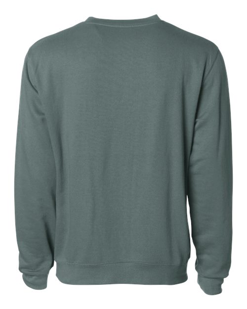 Unisex Midweight Crewneck Sweatshirt - Alpine Green Back