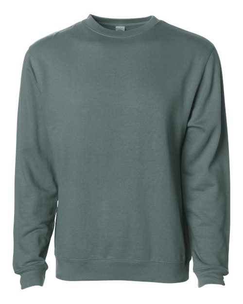 Unisex Midweight Crewneck Sweatshirt - Alpine Green Front