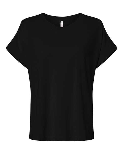 LAT Women's Vintage Wash Tee - Washed Jet Black Front