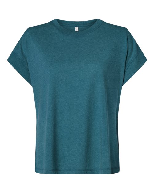 LAT Women's Vintage Wash Tee - Washed Oceanside Front