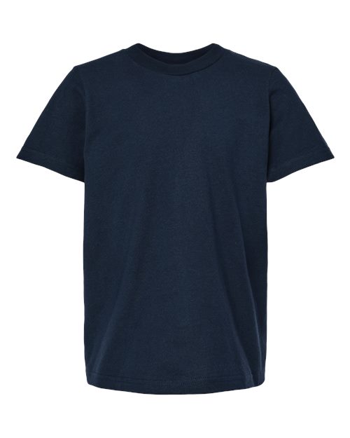 M&O Youth ACE Cotton T-Shirt - Deep Navy Front