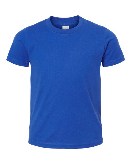 M&O Youth ACE Cotton T-Shirt - Royal Front