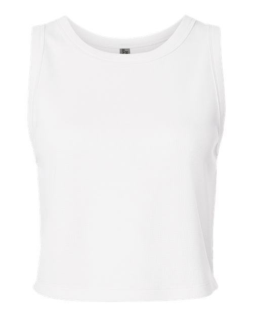 Next Level Women's Ideal Thermal Tank - White Front