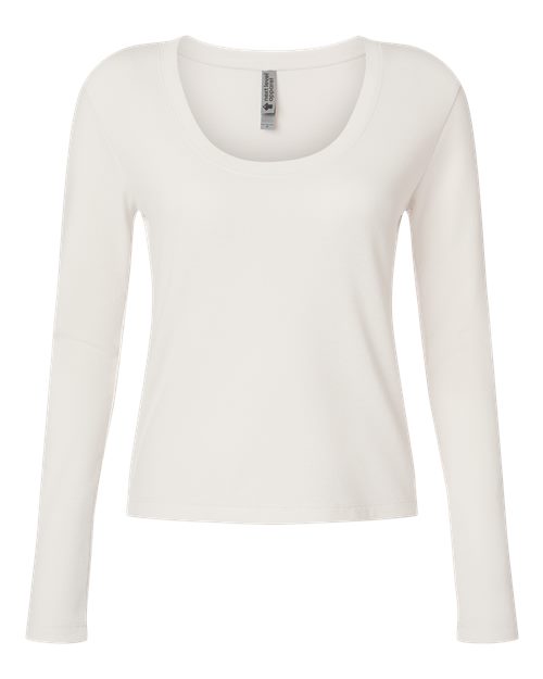 Next Level Women's Ideal Thermal Long Sleeve Shirt - Bone Front