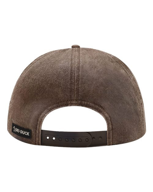 Lab Nature Scene Cap - Dark Brown Back
