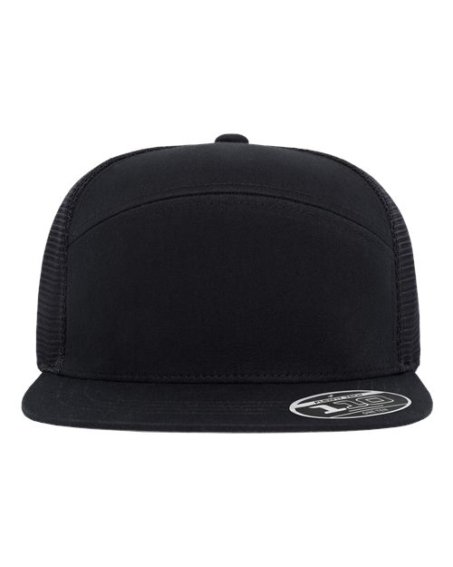 Flexfit 110® Mesh Arch Cap - Black Front