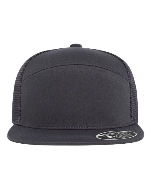 Flexfit 110® Mesh Arch Cap - Charcoal Front