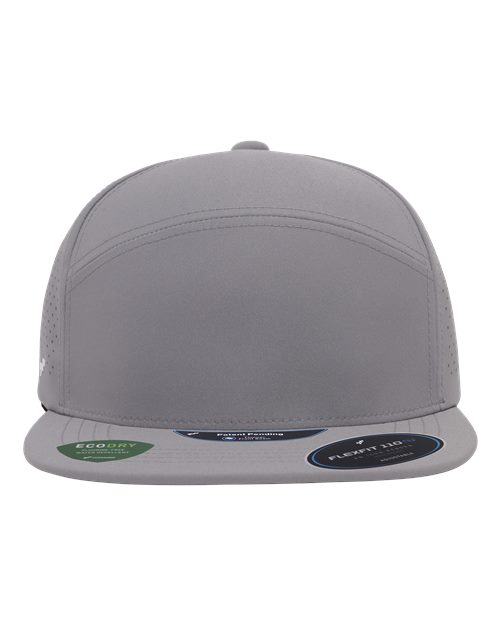 Flexfit 110® Premium Arch Perforated Cap - Greenish Grey Front