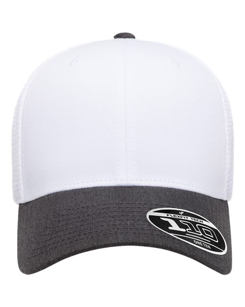 110® Mesh-Back Cap - Dark Heather/ White/ White Front