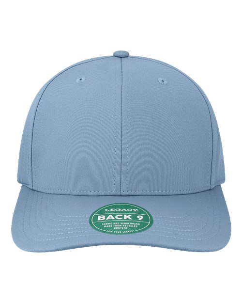 LEGACY Back Nine Cap - Light Blue Front
