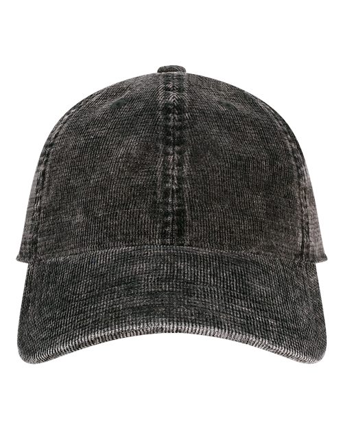 LEGACY Salt Wash Corduroy Cap - Black Front
