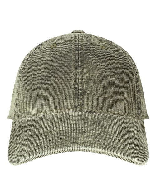 LEGACY Salt Wash Corduroy Cap - Dark Green Front