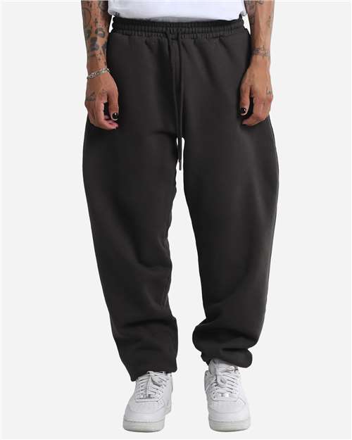 Unisex Max Heavy Fleece Garment-Dyed Sweatpants - Shadow Front
