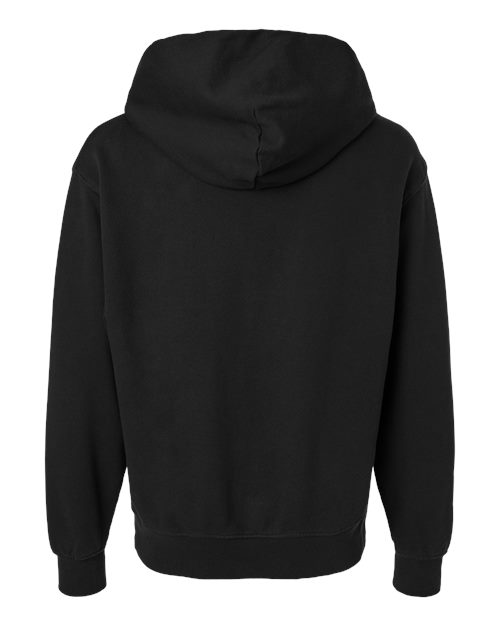 Shaka Wear Unisex Max Heavy Garment-Dyed Full-Zip Hoodie Sweatshirt - Back