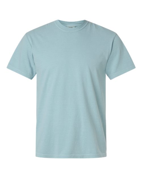 Comfort Colors Unisex Garment-Dyed Heavyweight T-Shirt - Yankey Blue Front
