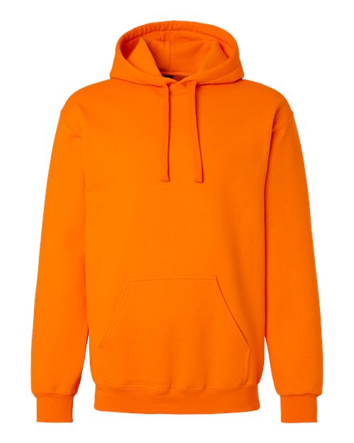 Gildan Unisex Hammer™ Maxweight Hooded Sweatshirt - Safety Orange Front