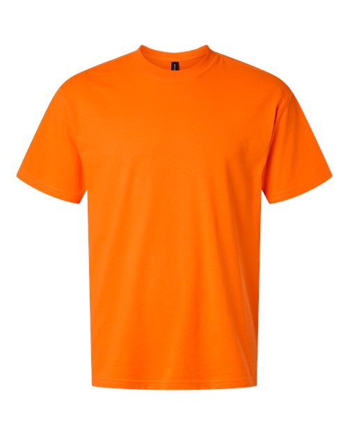 Gildan Unisex Hammer™ Maxweight T-Shirt - Safety Orange Front