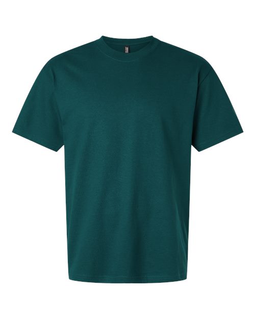 Gildan Unisex Hammer™ Maxweight T-Shirt - Fan Marine Green Front