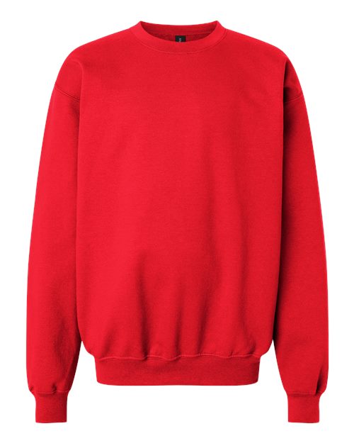 Gildan Youth Softstyle® Midweight Crewneck Sweatshirt - Red Front