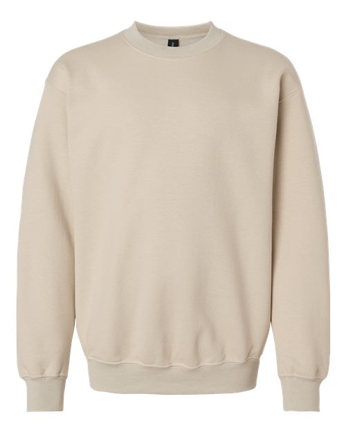 Gildan Youth Softstyle® Midweight Crewneck Sweatshirt - Sand Front
