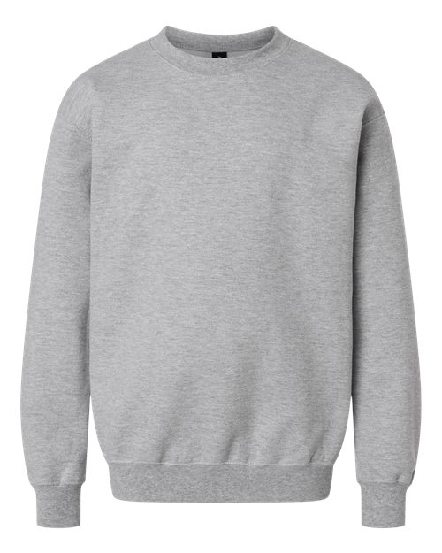 Gildan Youth Softstyle® Midweight Crewneck Sweatshirt - Sport Grey Front