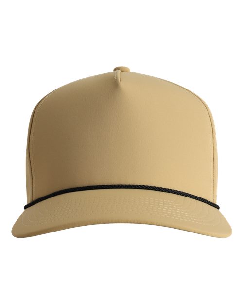 The Wrightson Cap - Deep Gold/ Black Front