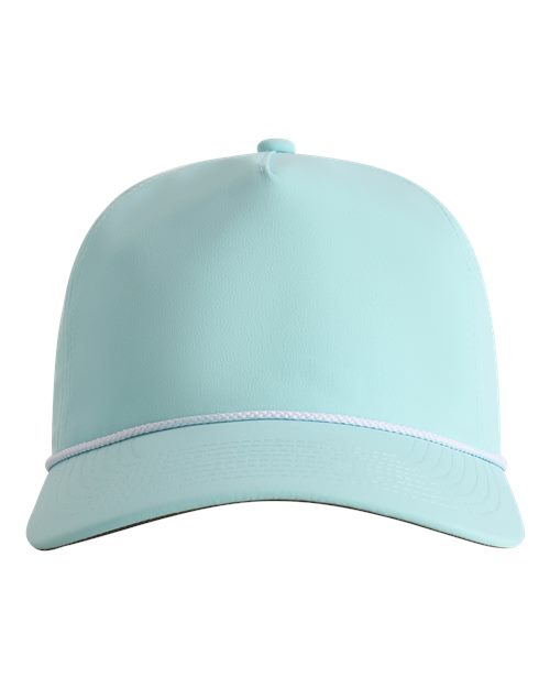 The Harrison Cap - Robins Egg/ White Front