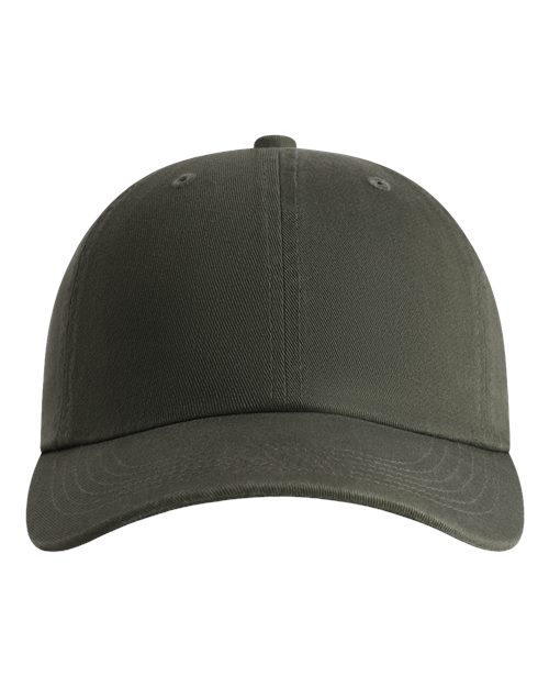 The Original Buckle Dad Hat - Olive Green Front