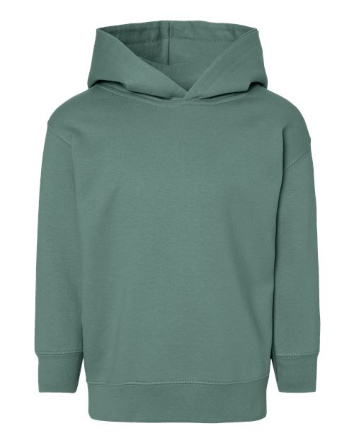 Toddler Pullover Fleece Hoodie - Basil Front