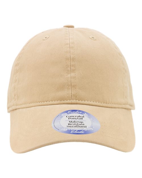 Infinity Her Women's Peach Twill Cap - Latte Front