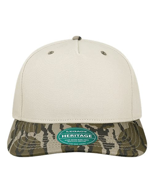 LEGACY Heritage Twill Cap - Stone/ BottomLand Front
