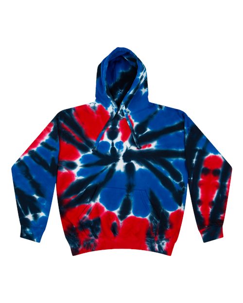 Colortone Unisex Tie-Dyed Hooded Sweatshirt - Independence Front