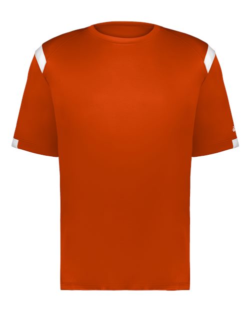 Men's On The Rise T-Shirt - Burnt Orange/ White Front