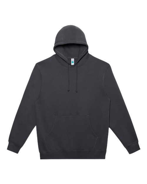 Unisex Heavyweight Hooded Sweatshirt - Smoke Front