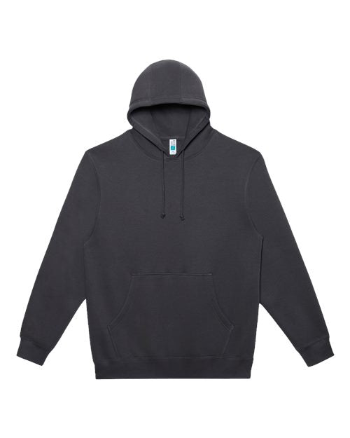 Lane Seven Unisex Heavyweight Hoodie Sweatshirt - Smoke Front