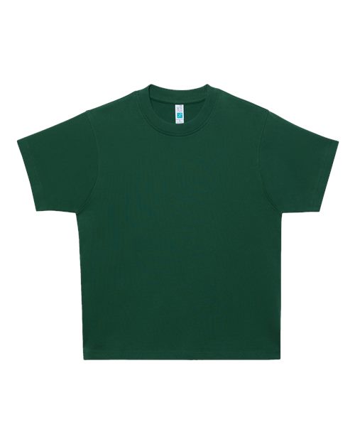 Unisex Urban Heavyweight T-Shirt - Forest Green Front