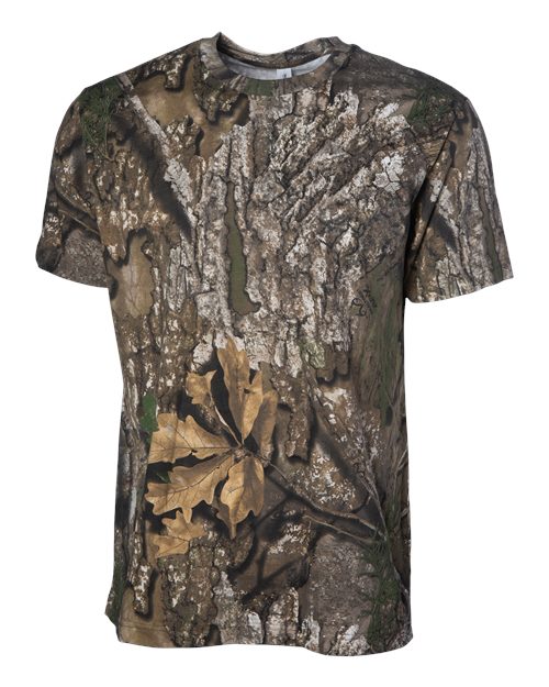 Independent Trading Co. Unisex Premium T-Shirt - Realtree APX Camo Front