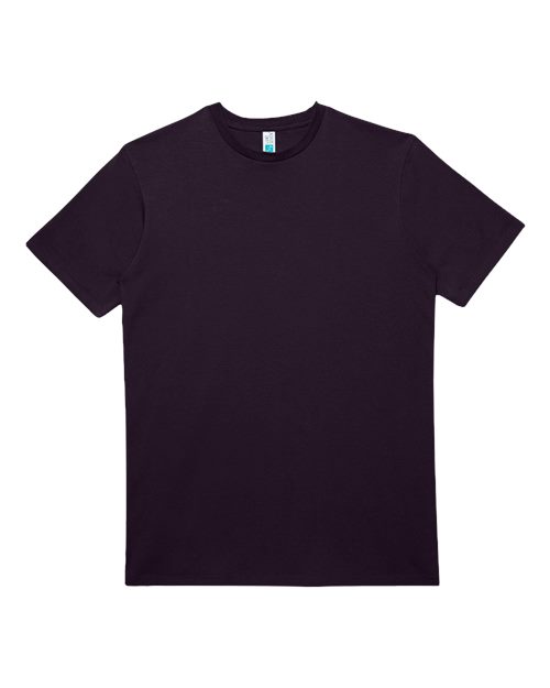 Unisex Heavyweight T-Shirt - Plum Front