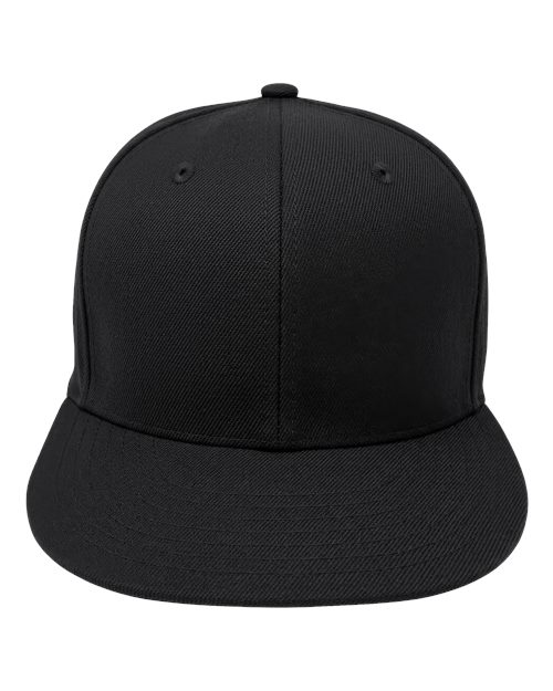 Two-Tone Trucker Cap - Black Front