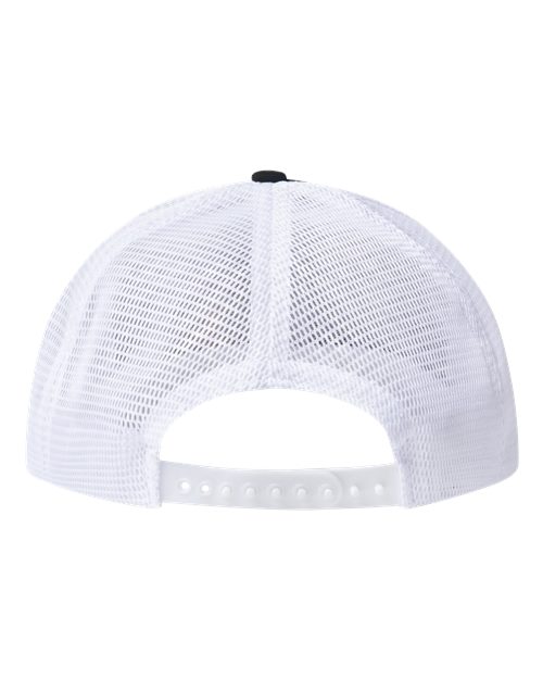 Two-Tone Trucker Cap - Black/ White Back