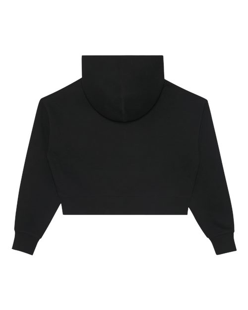 Lane Seven Women's Relaxed Cropped Hoodie Sweatshirt - Back