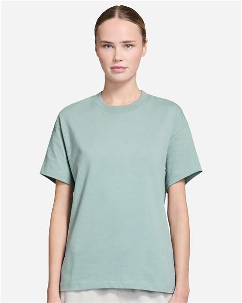 Lane Seven Unisex Heavy Core Tee - Model Front
