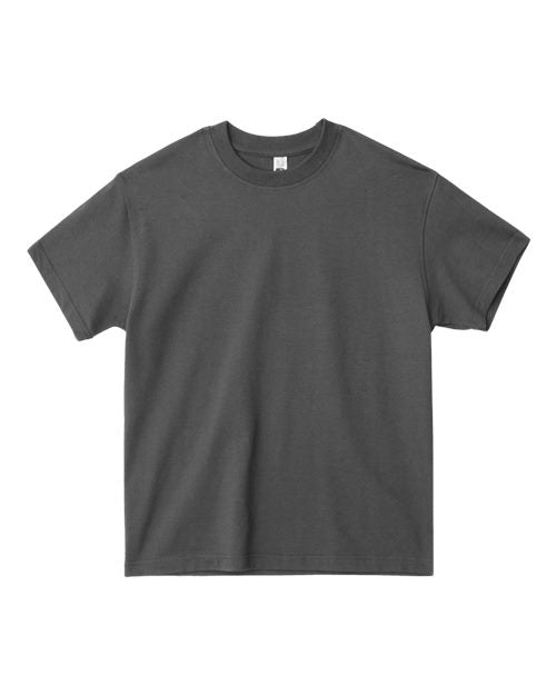 Lane Seven Unisex Heavy Core Tee - Asphalt Front