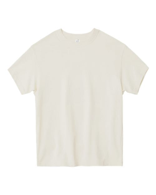 Lane Seven Unisex Heavy Core Tee - Cream Front