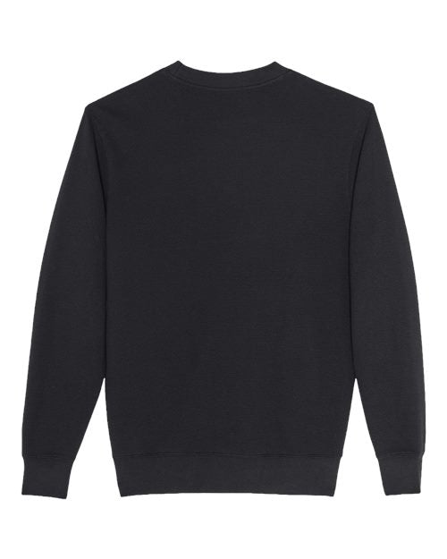 Lane Seven Unisex Thermal Crewneck Sweatshirt - Back