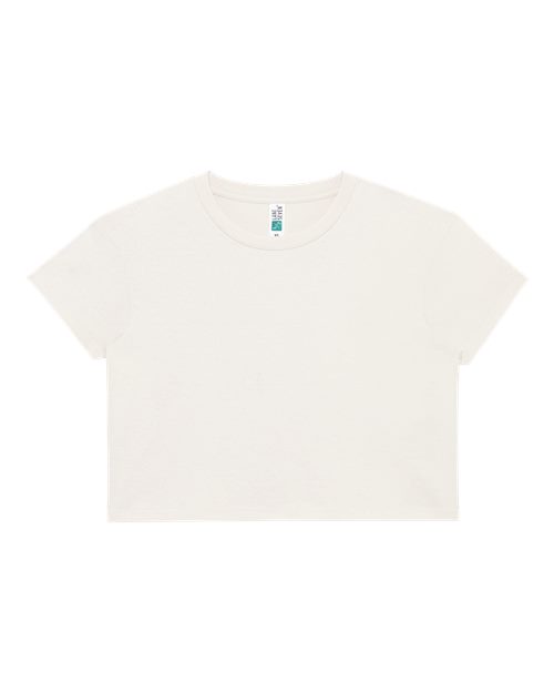 Lane Seven Women's Crop Tee - Bone Front