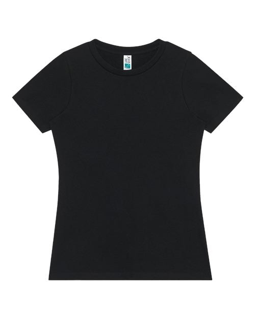 Lane Seven Women's Relaxed Tee - Black Front